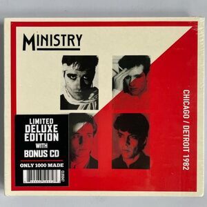 Ministry - Chicago / Detroit 1982 - 2 CDs Deluxe Edition, Compact Disc NEW